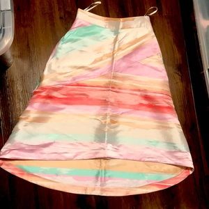 Coast midi high low skirt like Ted Baker sz 6 UK 10 NWT